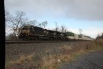 NS 4183 and 1008 take train 257 west through Cove PA